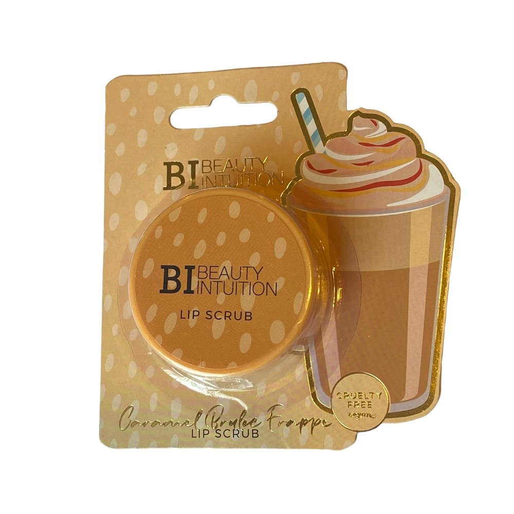 Beauty Intuition Caramel Brulee Frappe Lip Scrub New